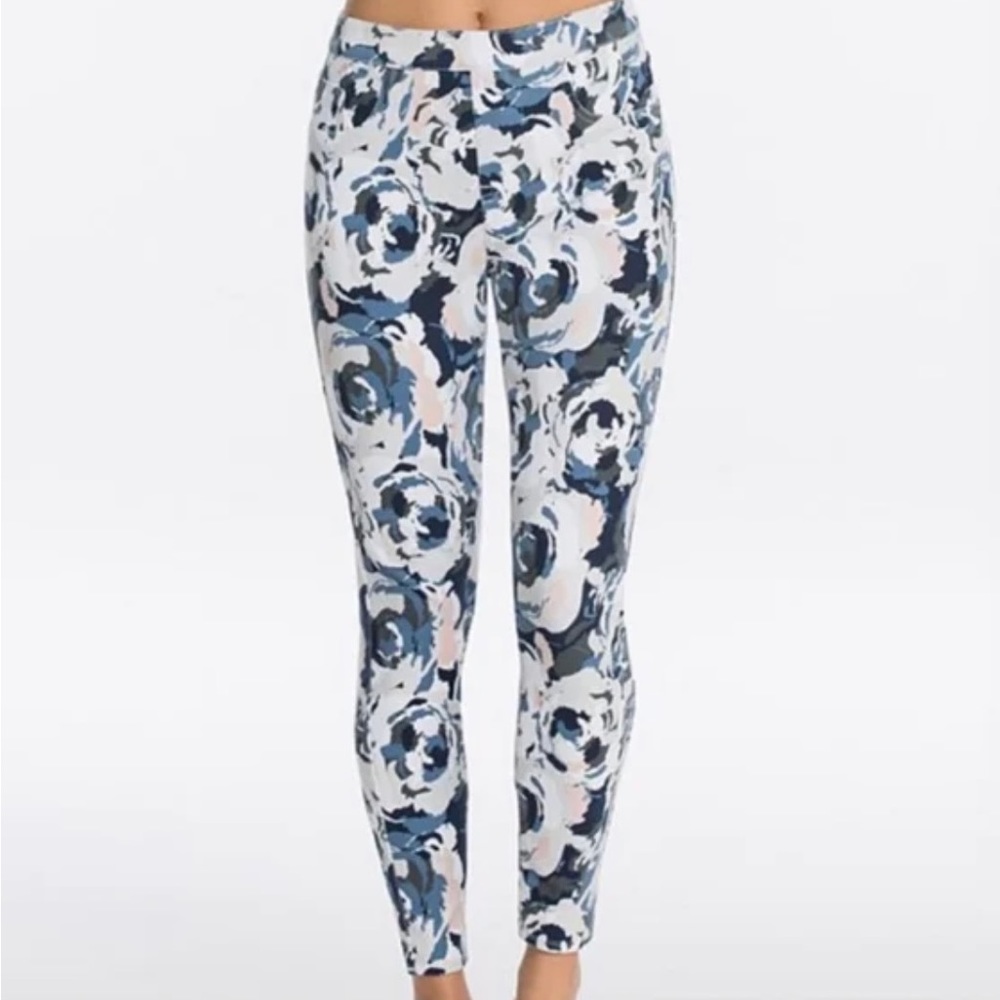 Spanx ankle jean-ish leggings blossom style.